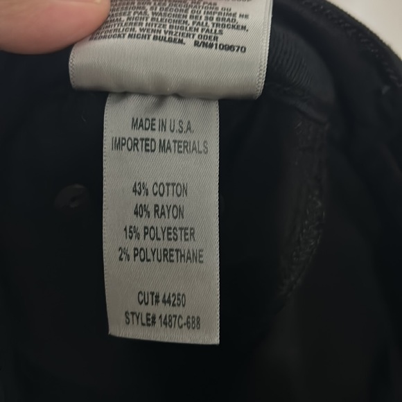 Citizens of Humanity | Rocket Crop High Rise Skinny black pants - Picture 10 of 12